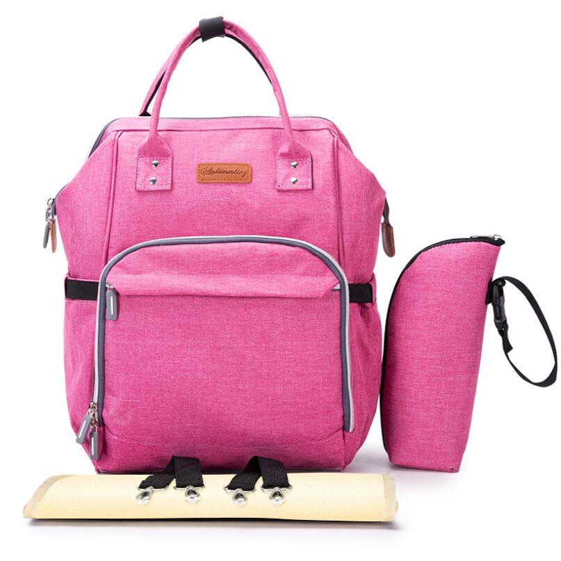 Mummy Maternity Diaper Bag oxford Baby Travel Backpack Baby Stroller Bottles Storage Nipple Diaper Organizer Nursing Bag