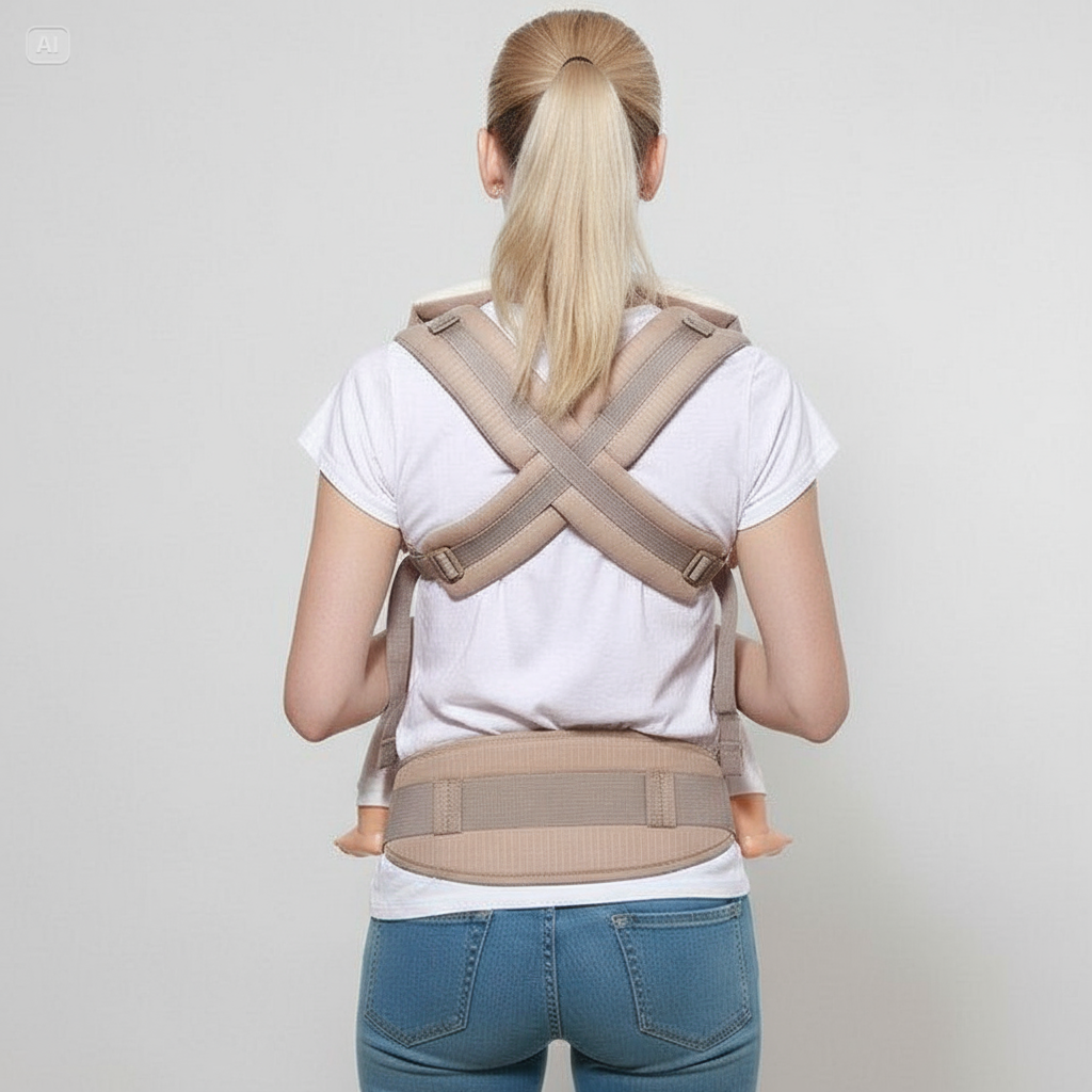 Gabesy Ergonomic Baby Carrier + Hipseat