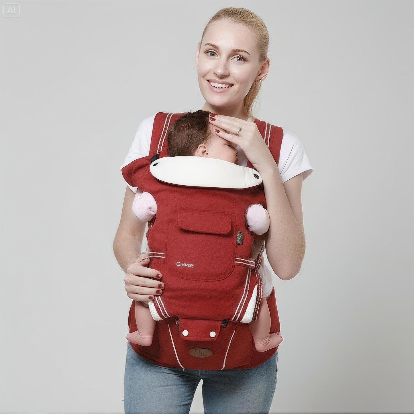 Gabesy Ergonomic Baby Carrier + Hipseat