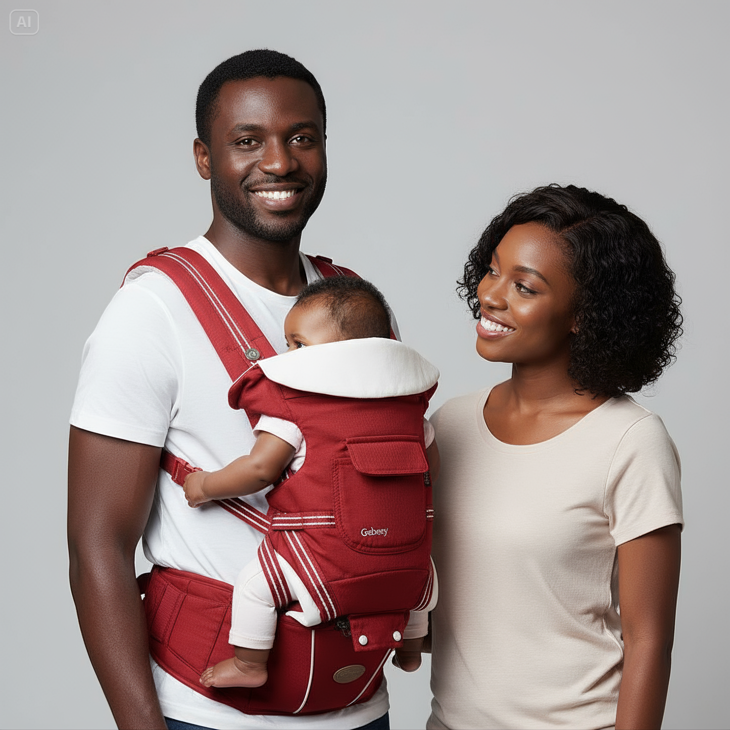 Gabesy Ergonomic Baby Carrier + Hipseat