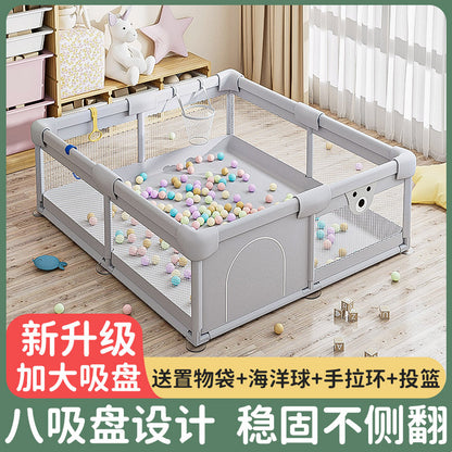 Fence Baby Living Room Floor Baby Crawling Fence Indoor toddler Fence Floor Fence Anti-fall Home Play Fence