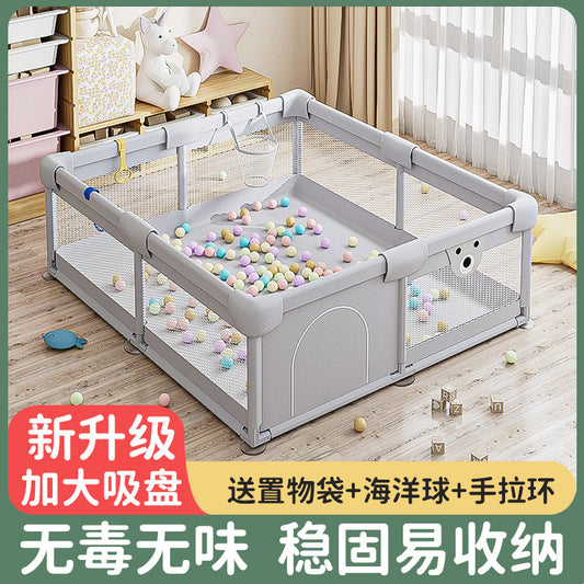 Fence Baby Living Room Floor Baby Crawling Fence Indoor toddler Fence Floor Fence Anti-fall Home Play Fence